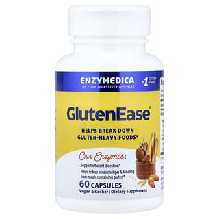 Enzymedica, GlutenEase, 60 капсул