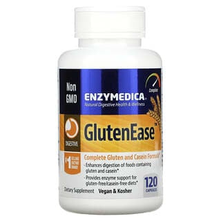 Enzymedica, GlutenEase, 120 Capsules