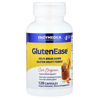 Enzymedica, GlutenEase®，120 粒胶囊