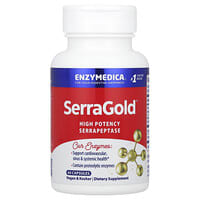 إنزيميديكا, SerraGold® ، سيرابيبتاز عالي الفعالية ، 60 كبسولة