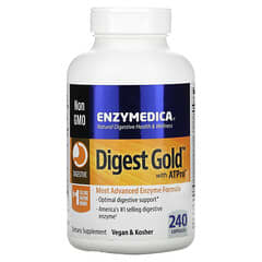 Enzymedica, Digest Gold з ATPro, підтримка травлення, 240 капсул