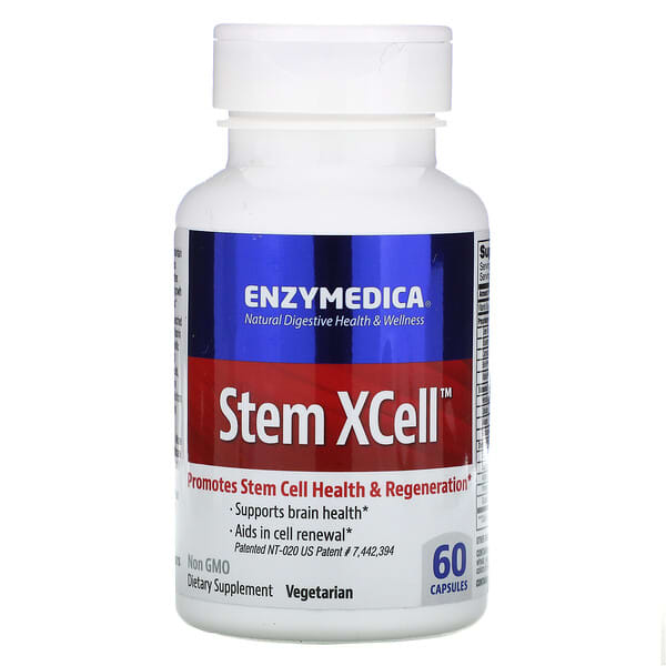 Enzymedica, ステム Xセル（Stem XCell）, 60カプセル