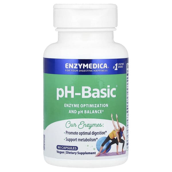Enzymedica pH-Basic, 90 Capsules