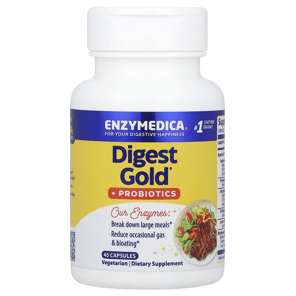 Digest Gold® + Probiotics, 45 Capsules