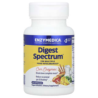 Enzymedica, Digest Spectrum®, 30 cápsulas