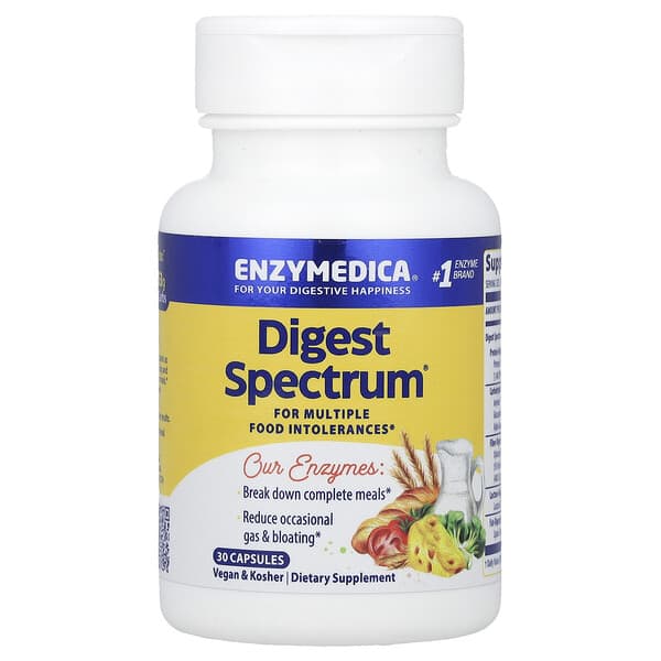 Enzymedica, Digest Spectrum®, 30 kapsułek