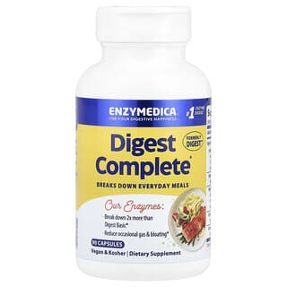 Enzymedica, Digest Complete® 消化，90 粒膠囊