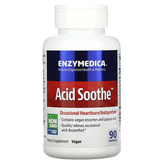 Enzymedica, Acid Soothe、90粒