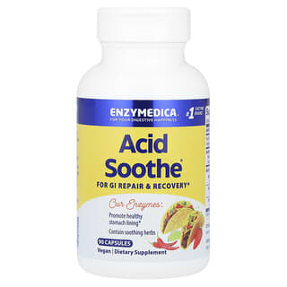 Enzymedica, Acid Soothe, 90 capsule