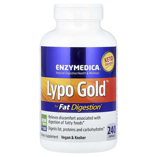 Enzymedica, Lypo Gold™, 240 капсул