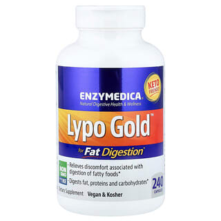 Enzymedica, Lypo Gold™, 240 капсул