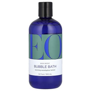 EO Products, Baño de burbujas Body Boost, Eucalipto y limón revitalizantes, 355 ml (12 oz. líq.)