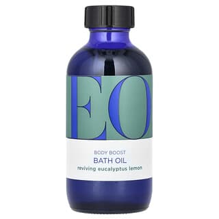 EO Products, Body Boost Bath Oil, belebendes Badeöl mit Eukalyptus-Zitrone, 118 ml (4 fl. oz.)