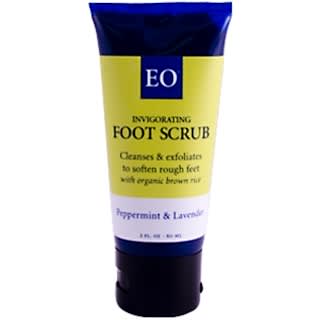 EO Products, Foot Scrub, Peppermint & Lavender, 2 fl oz (60 ml)
