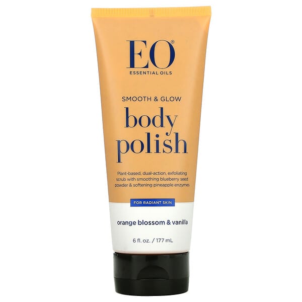 EO Products‏, Body Polish, Orange Blossom & Vanilla, 6 fl oz (177 ml)