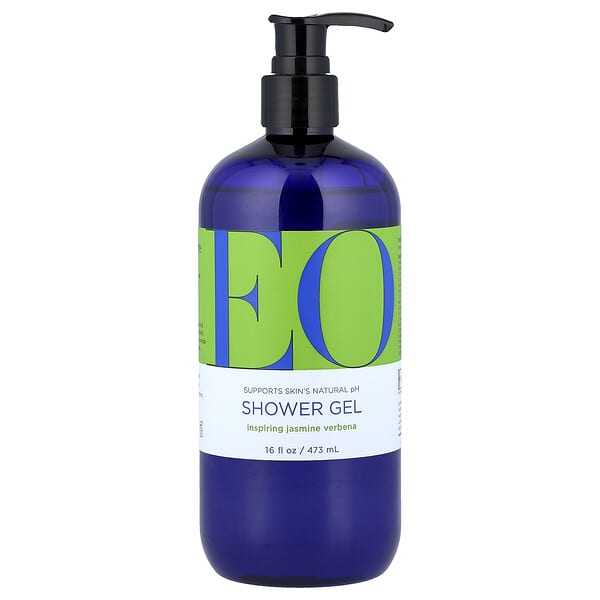 EO Products, 샤워젤, 인스피링 재스민 버베나, 473ml(16fl oz)
