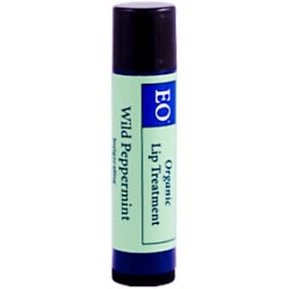 EO Products, Organic Lip Treatment, Wild Peppermint, 0.14 oz (4 g)
