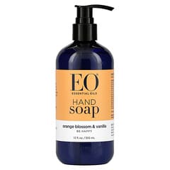 EO Products, Мыло для рук, цветы апельсина и ваниль, 355 мл (12 жидк. Унций)