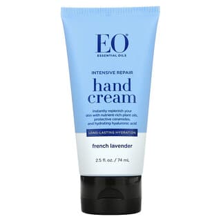 EO Products, Intensive Repair Hand Cream, French Lavender, 2.5 fl oz (74 ml)