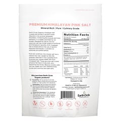 Earth Circle Organics, Premium Himalayan Pink Salt, 16 oz (453.4 g)