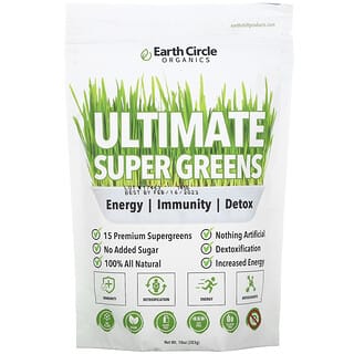 Earth Circle Organics, Ultimate Super Greens, 283 g (10 oz)