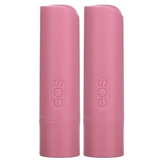 EOS, Organic 100% Natural Shea Lip Balm, Strawberry Sorbet, 2 Pack, 0.14 oz (4 g) Each