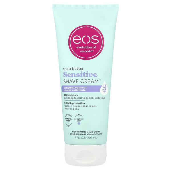 EOS, Shea Better™, Sensitive Shave Cream™, 콜로이드 오트밀, 207ml(7fl oz)