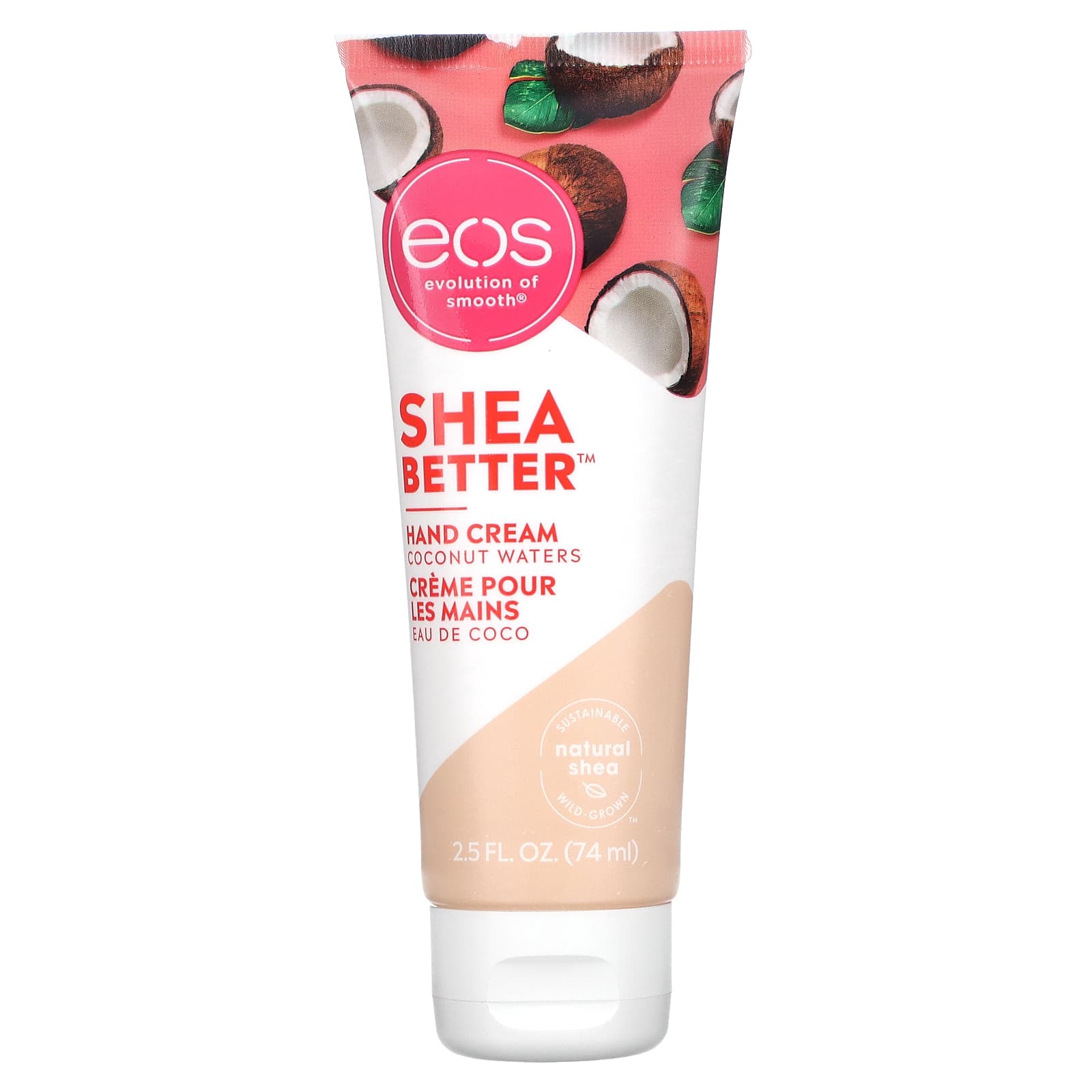 Evolution of Smooth, Better, Hand Cream, Coconut Waters, 2.5 (74 ml)