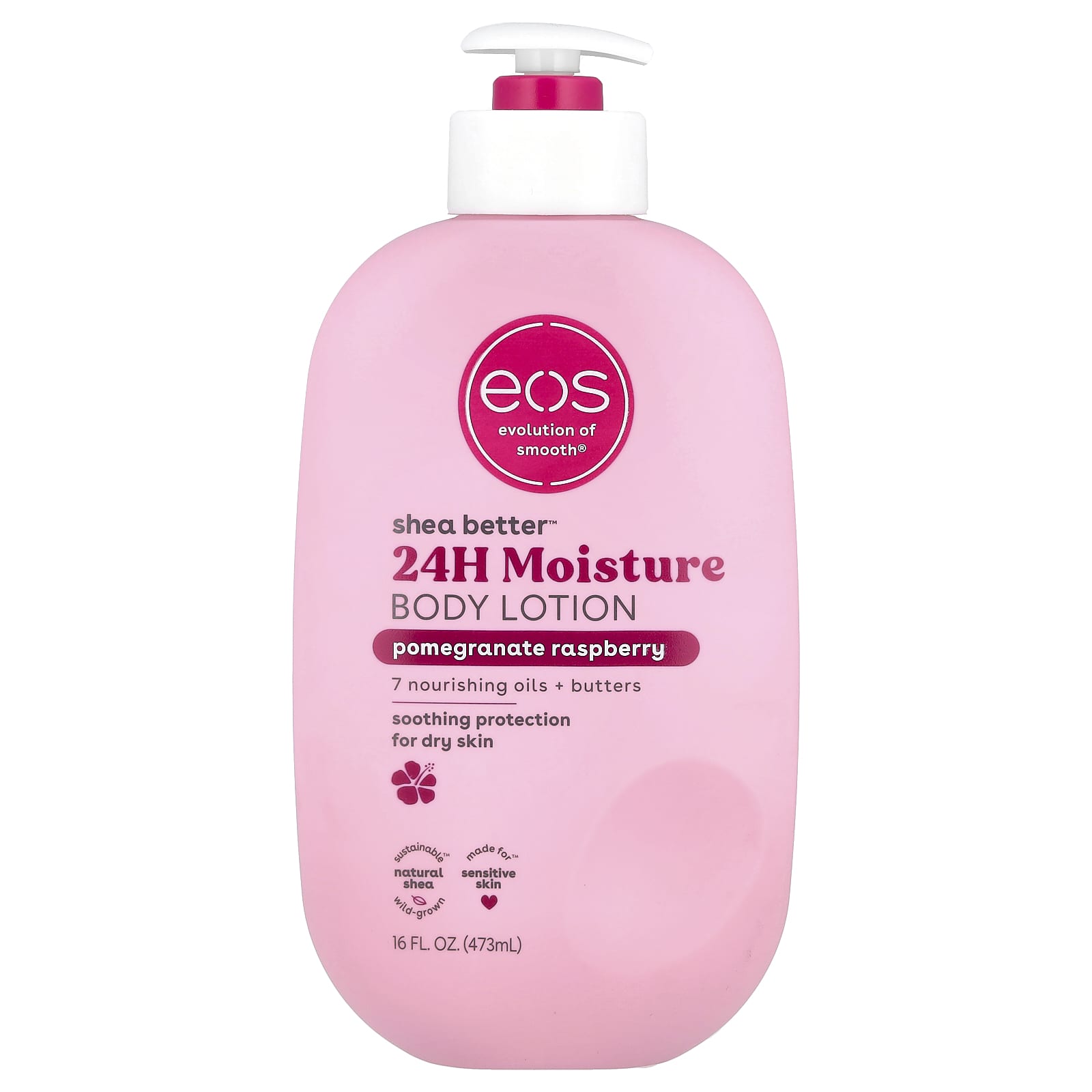 Shea Better™, 24H Moisture Body Lotion, Pomegranate Raspberry, 16