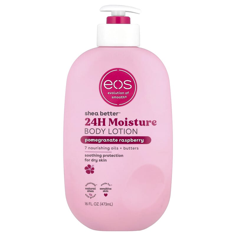 Shea Better™, 24H Moisture Body Lotion, Pomegranate Raspberry, 16 fl oz (473 ml)