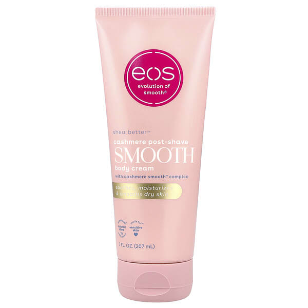 EOS, 캐시미어 포스트셰이브 스무스 바디 크림, 207ml(7fl oz)