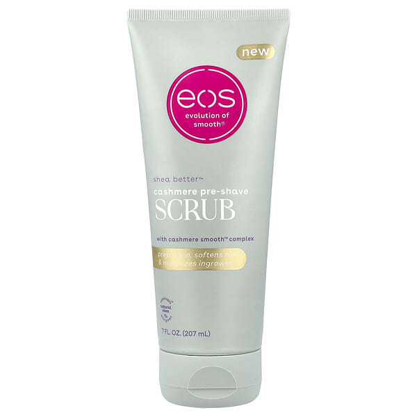 EOS, Shea Better™, 캐시미어 프리셰이브 스크럽, 207ml(7fl oz)