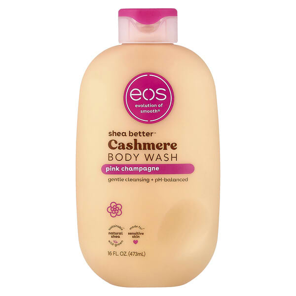 EOS, Shea Better™, Cashmere Body Wash, Pink Champagne, 16 fl oz (473 ml)