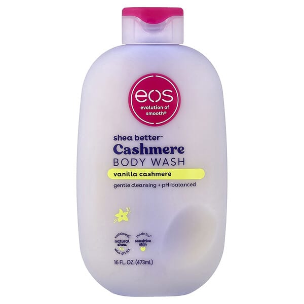 EOS, Shea Better™, Cashmere Body Wash, Vanilla Cashmere, 16 fl oz (473 ml)