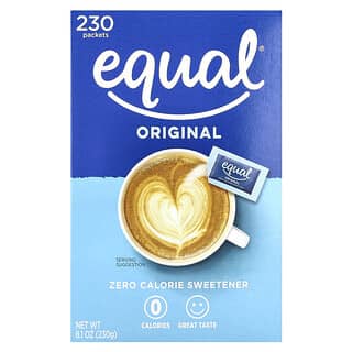 Equal, Endulzante sin calorías, Original, 230 sobres, 230 g (8,1 oz)