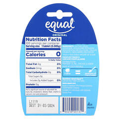 Equal, Zero Calorie Sweetener, Original, 100 Tabletten