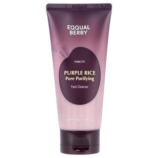 EQQUALBERRY, Purple Rice Pore Purifying Pack Cleanser, 4.58 oz (130 g)