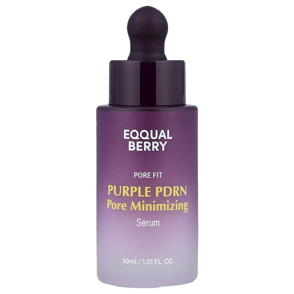 EQQUALBERRY, Purple PDRN Pore Minimizing Serum , 1.01 fl oz (30 ml)
