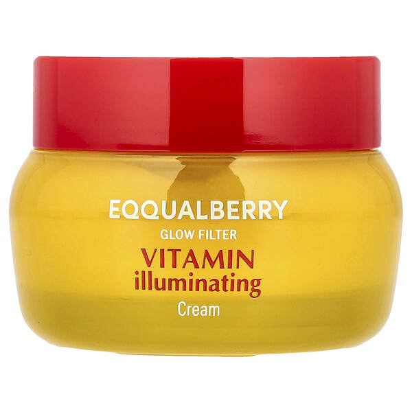 EQQUALBERRY, Glow Filter，維生素煥亮保濕霜，1.69 液量盎司（50 毫升）