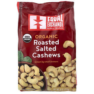 Equal Exchange, Organic Cashews, Roasted Salted, 8 oz (227 g)