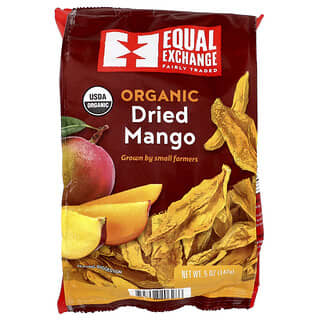 Equal Exchange, Органично сушено манго, 5 унции (142 г)