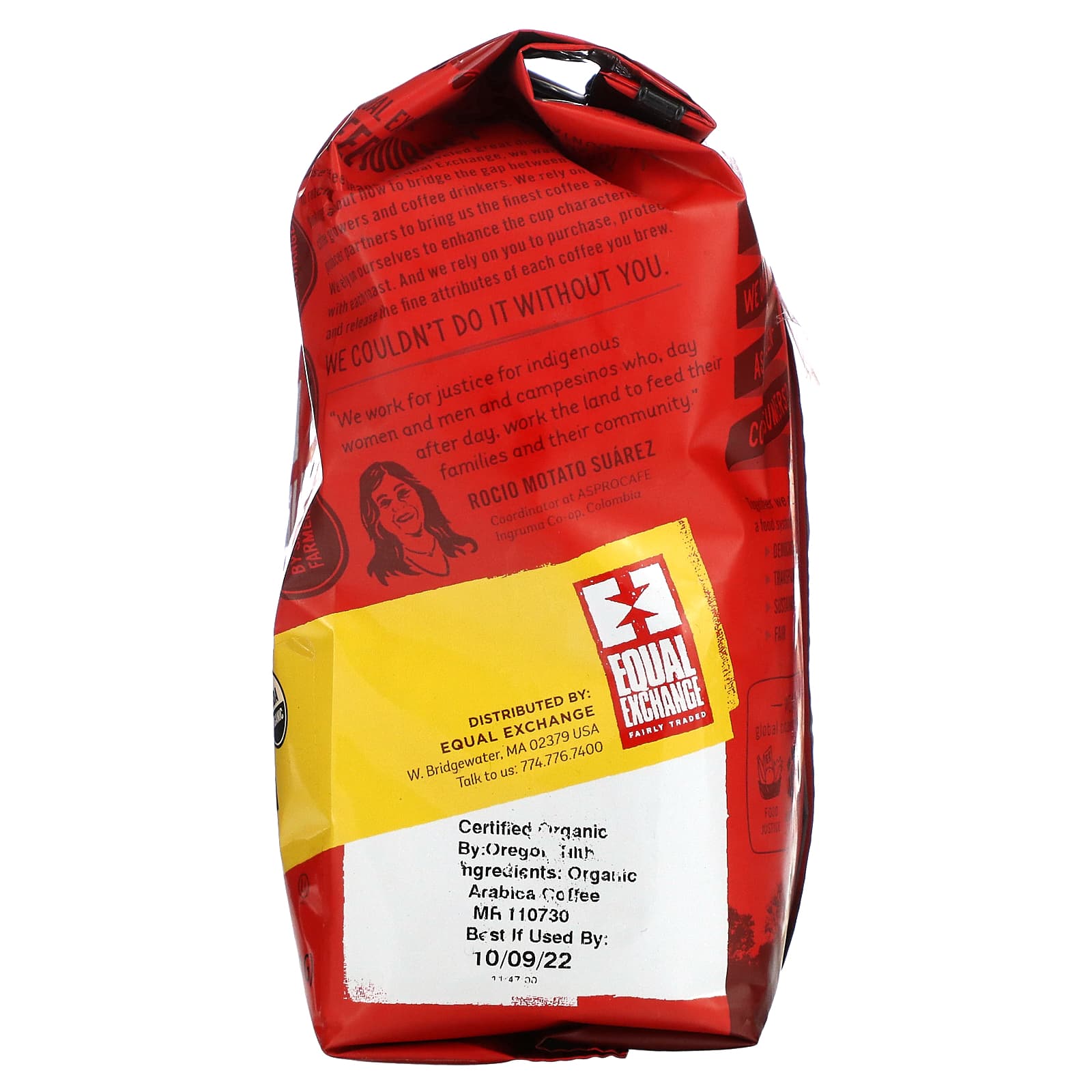 Equal Exchange, Organic Coffee, Whole Bean, Full City Roast