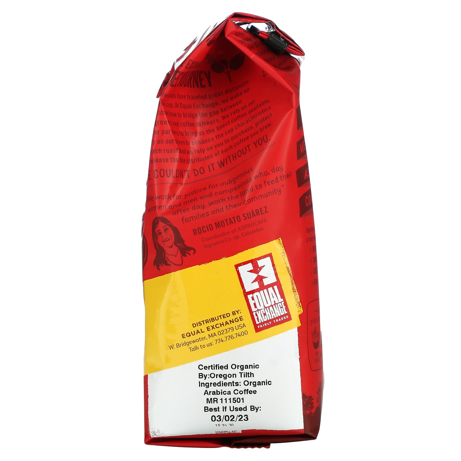 Equal Exchange, Organic Coffee, Ground, Full City Roast, Decaffeinated