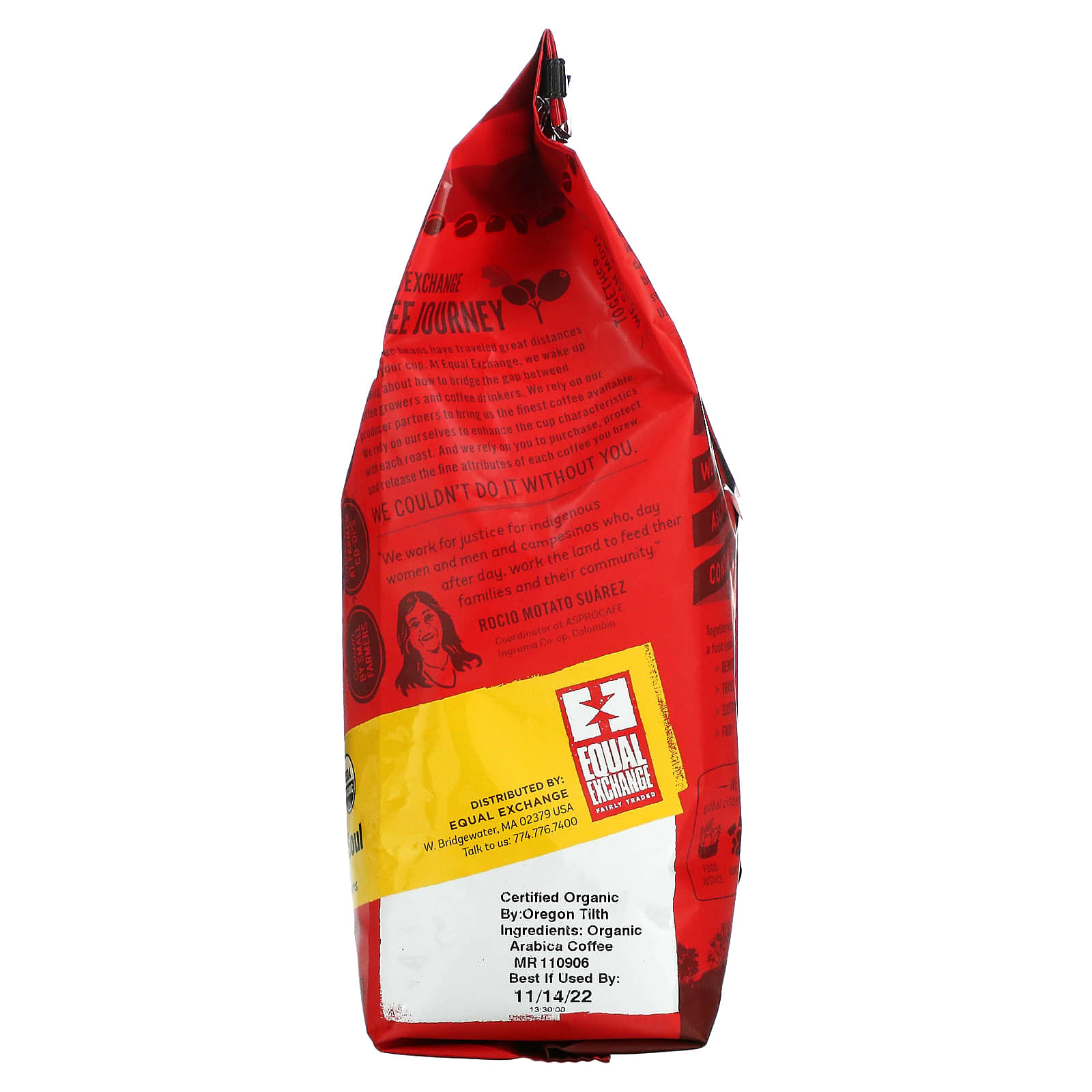 Equal Exchange, Organic Coffee, Mind Body & Soul, Whole Bean, Medium