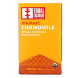 Equal Exchange, Organic Chamomile Herbal Tea, Caffeine Free, 20 Tea Bags, 0.85 oz (24 g)