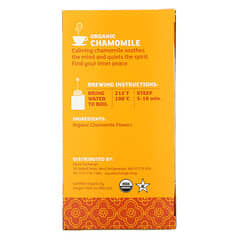 Equal Exchange, Té de hierbas de manzanilla orgánica, Sin cafeína, 20 bolsitas de té, 24 g (0,85 oz)