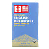 Equal Exchange, Desayuno inglés, Té negro orgánico, 20 bolsitas de té, 40 g (1,41 oz)
