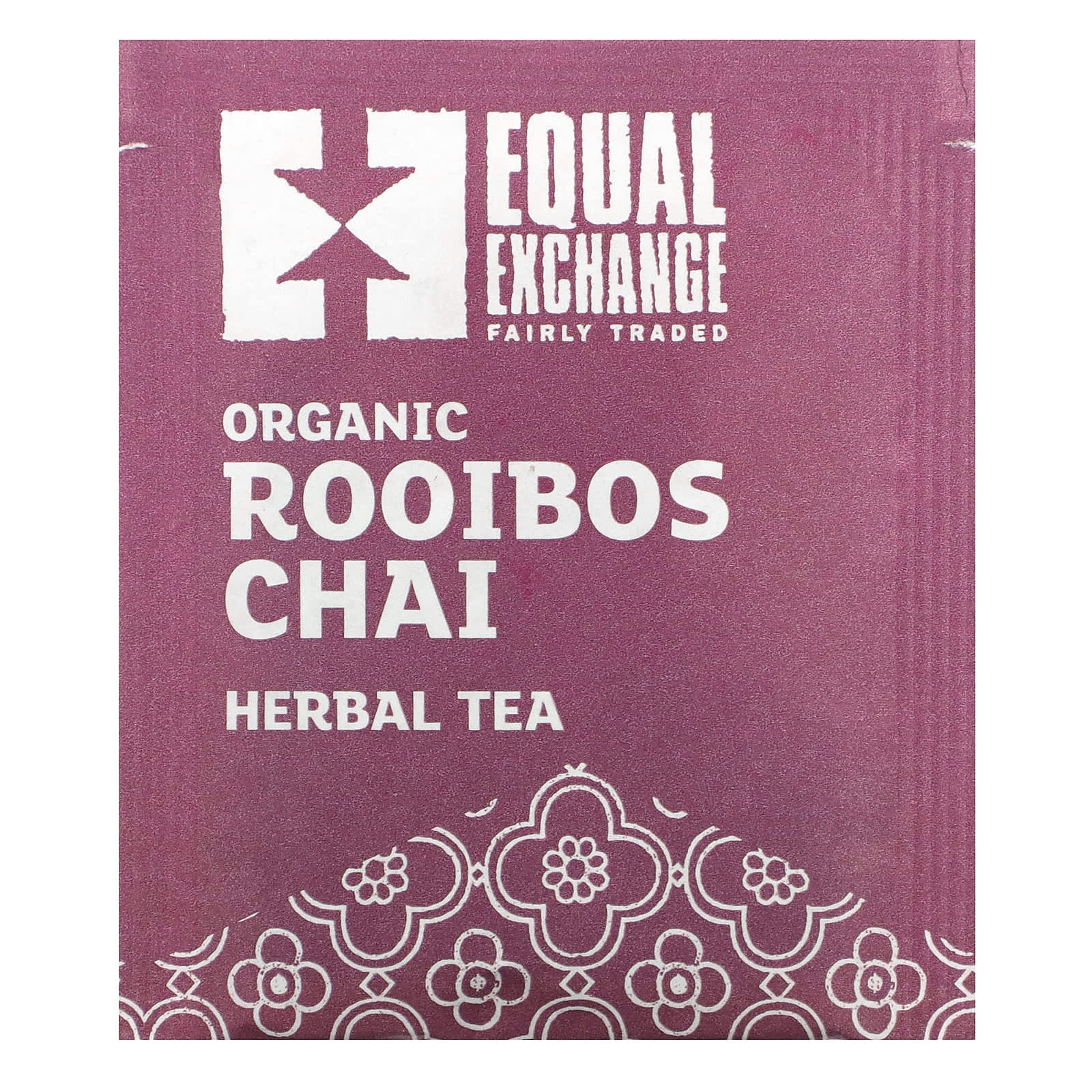 Equal Exchange, Organic Rooibos Chai, Herbal Tea, CaffeineFree, 20 Tea