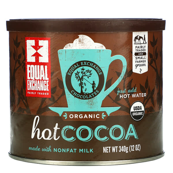 Equal Exchange, Chocolate Quente Orgânico, 12 oz (340 g)