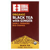 إيكوال إكسشينج, شاي أسود عضوي بالزنجبيل ، 20 كيس شاي ، 1.41 أونصة (40 جم)